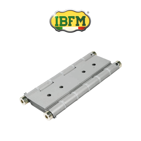 Cerniera a molla doppia azione per porte a vento Ibfm Alluminio art. 138/A