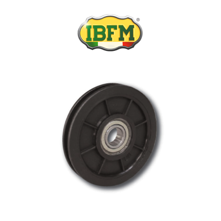 Ibfm thread pulling wheel with bearing Ø 100 art. 368/N