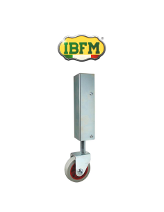 Adjustable support wheel for swing gates Ibfm art. 489 2