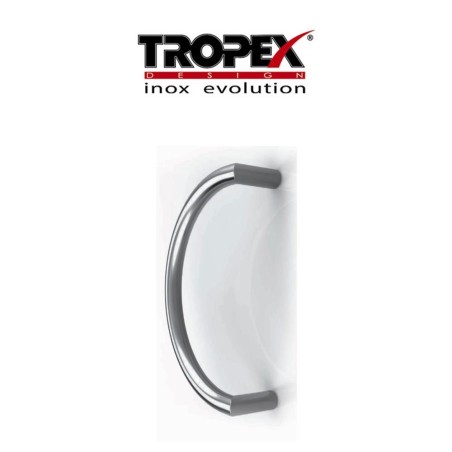 Tropex handle, 350 mm centre distance, satin stainless steel, item 3F30
