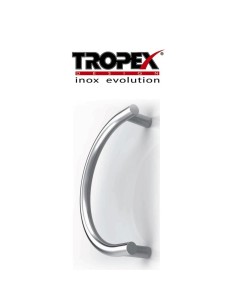 Tropex P7I handle, 350 mm centre distance, polished stainless steel, item 3P30 2