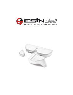 Kit copertura per chiusura Esinplast Bianco art. 099992965004 2