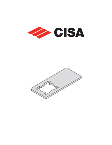 Piastra piana per chiudicancello Cisa art. 0715502