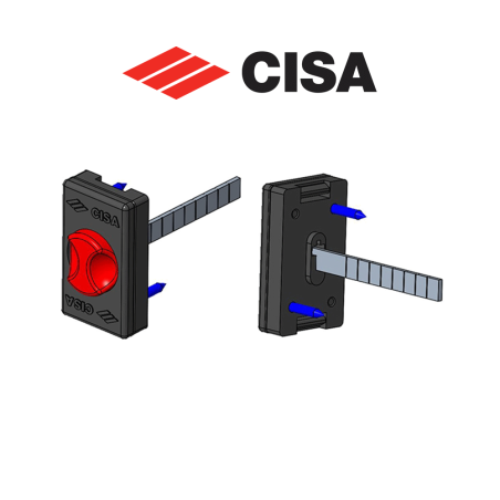 Button for Cisa electric locks art. 0611015
