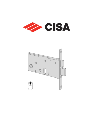 Cisa cylinder lock entry 70 series 44460-70