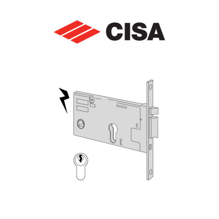 Cisa electric cylinder lock entry 90 series 14351-90