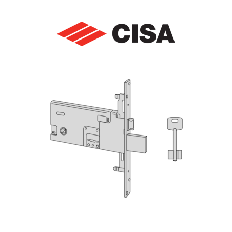 Cisa double bit mechanical lock entry 70 series 57318-73