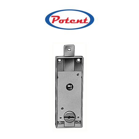 Double-bit lock for overhead doors Potent art. 1640