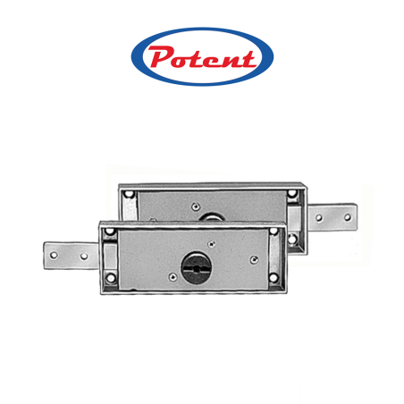 Double-bit lock coupled for shutters Potent art. 1625