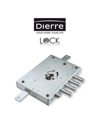 Atra Dierre triple cylinder lock entry 60 art. SERNE42