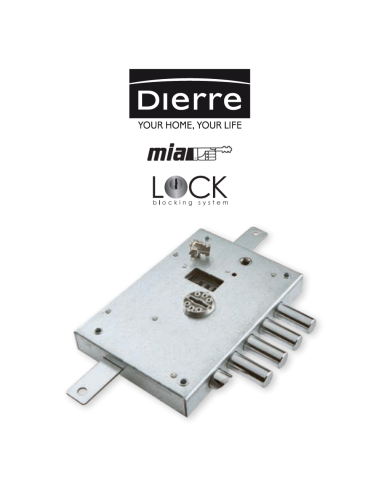 Atra Dierre Right triple double-bit lock item SER6111 1DE