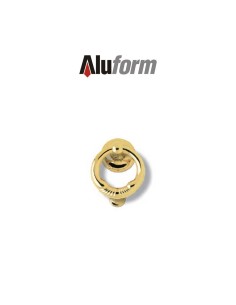 A 420 Aluform brass gold PVD door knocker 2
