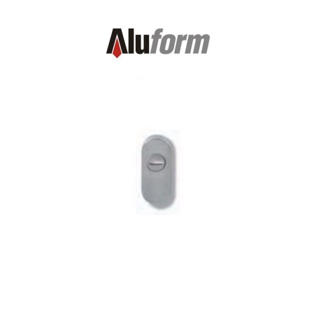 A 576 Aluform satin chrome brass door escutcheon