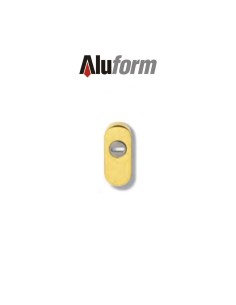 A 476 Aluform brass gold PVD door escutcheon 2
