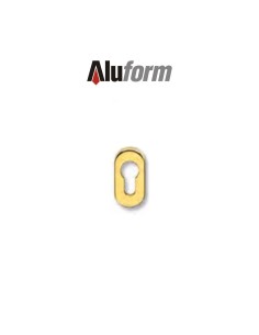 A 480 Aluform bocchetta ottone oro PVD per porte 2