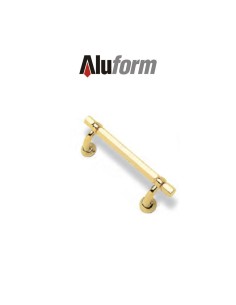 A 415 Aluform maniglione ottone oro PVD per porte 2