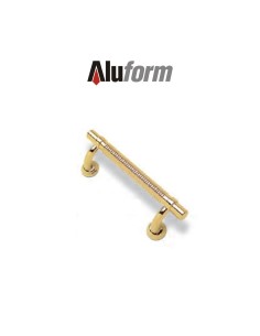 A 417 Aluform maniglione ottone oro PVD per porte 2
