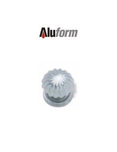 A 530 Aluform fixed knob brass satin chrome for doors 2