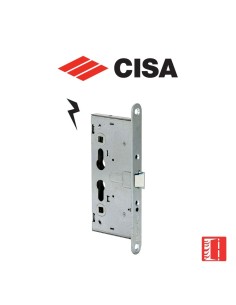 Serratura elettrica a cilindro per porte tagliafuoco Cisa Mito entrata 65 serie 13100-65 2