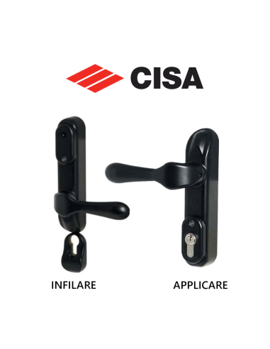 07074 Cisa - Electric handle for panic exit devices
