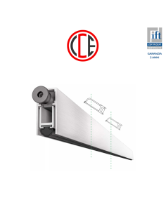 Antispiffero CCE One Size guarnizione sfilabile paraspiffero 13 × 28 mm lunghezza 1230 mm 2