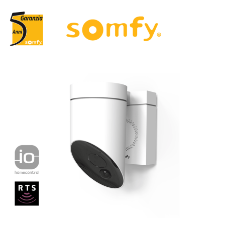 Somfy OUTDOOR CAMERA White Outdoor Camera
