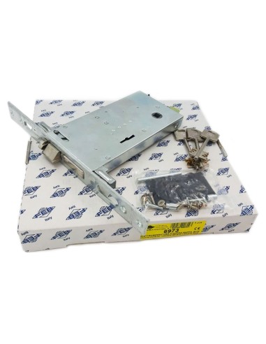 Electric lock with double bit Feb entry 70 art. 6973