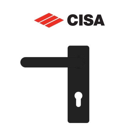 Pair of handles for Cisa fire door locks item 0707016