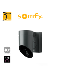 Telecamera da esterno grigia Somfy OUTDOOR CAMERA | Accessori per Infissi