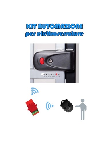 Kit automazione per elettroserrature