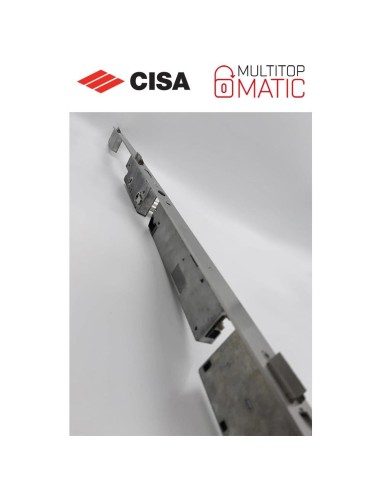 Serratura meccanica multipunto Cisa Multitop Matic entrata 40 frontale piatto serie 4A000-40