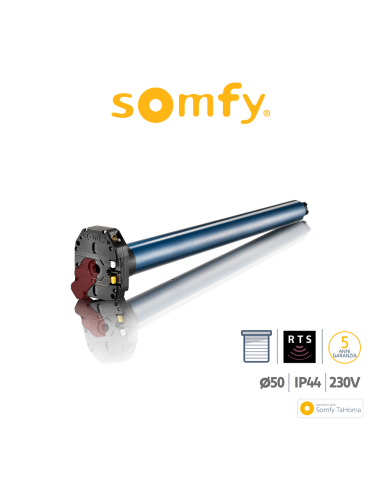 LT50 CSI RTS Somfy motore radio con manovra di soccorso per tapparelle e tende da sole | Accessori per Infissi