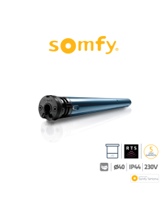 SONESSE 40 RTS Somfy motore radio per tende interne e tende a rullo | Accessori per Infissi