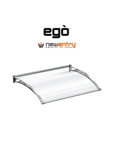 EGÒ Royal Pat pensilina modulo base con tetto frosted per esterni | Accessori per Infissi