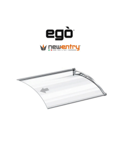 EGÒ Royal Pat pensilina modulo aggiuntivo con tetto frosted per esterni | Accessori per Infissi