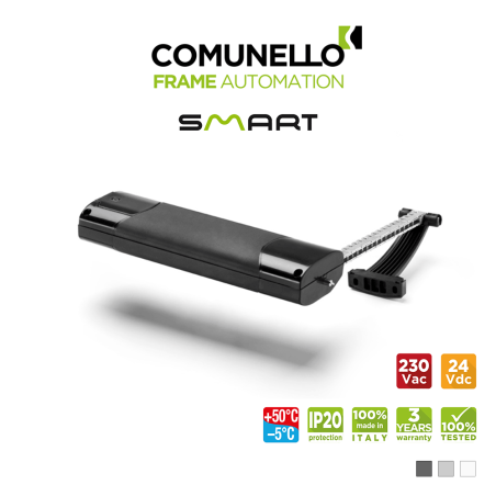 SMART Comunello - Attuatore elettrico a catena per finestre vasistas e a sporgere