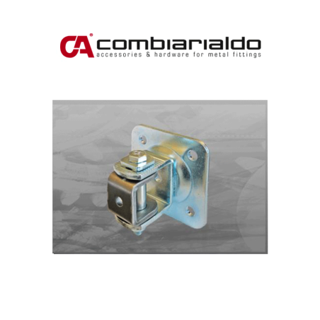373 Combi Arialdo adjustable hinge with bracket and plate