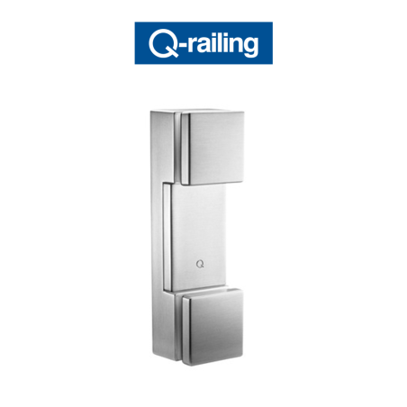Q-Railing - Glass adapter with flat base Easy Glass 4762