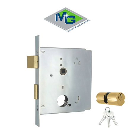 345550 MG mortise lock for bands