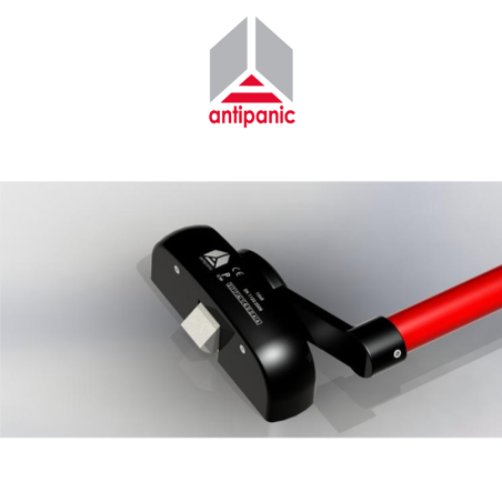 401/T Antipanic - Central mechanical panic bar with external bar