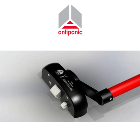 401/TEL Antipanic - Maniglione antipanico elettrico centrale con barra esterna | Accessori per Infissi