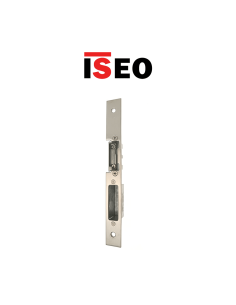 033231 Iseo - Closed right stainless steel counterplate for MULTIBLINDO EASY and EMOTION DIN dx 2