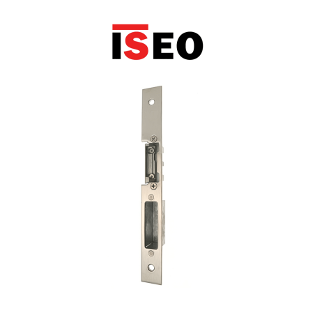 033231 Iseo - Closed right stainless steel counterplate for MULTIBLINDO EASY and EMOTION DIN dx