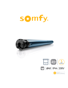 SONESSE 40 io Somfy motore radio per tende interne e tende a rullo ! Accessori per Infissi