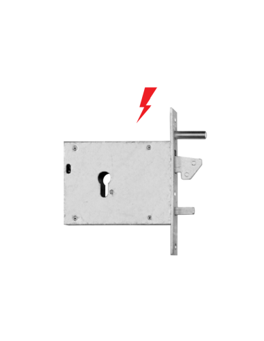 Serratura elettrica a gancio Iseo Fiam 381 EGI entrata 90 art. 3819000