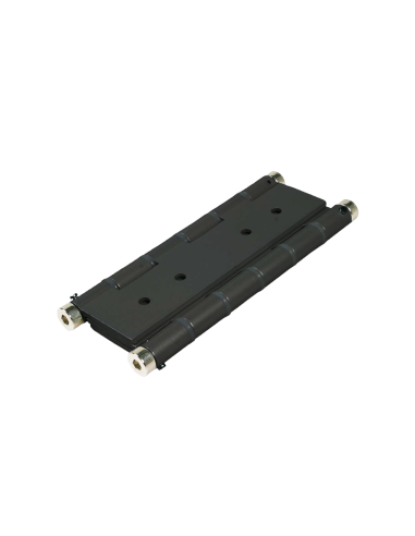 Double action spring hinge for swing doors Ibfm Black art. 138/N