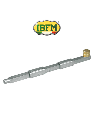 Heavy square pole with round tip Ibfm 600 mm art. 8/A