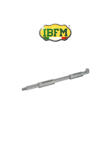 Square post with round tip Ibfm 500 mm art. 9/A