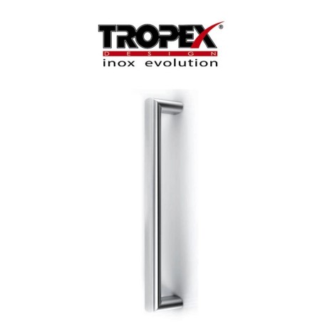 Tropex T9I handle, 350 mm centre distance, satin stainless steel, item 3M30
