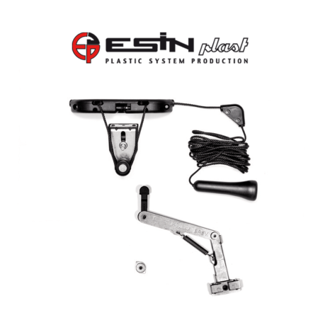 Chiusura per infissi a vasistas in alluminio Esinplast Scarabeo art.099992953001